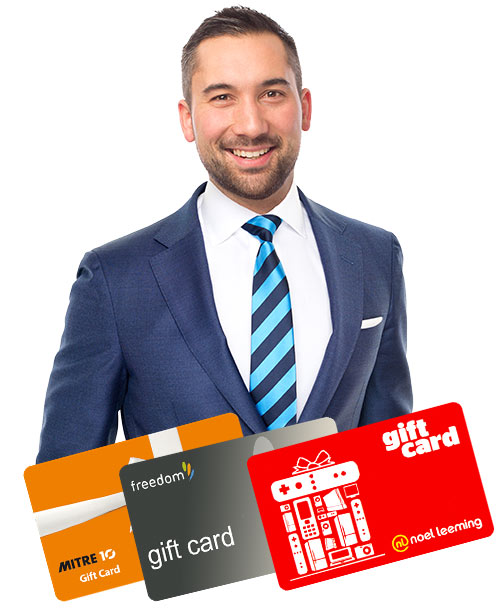 Gift Vouchers + Aaron Pero